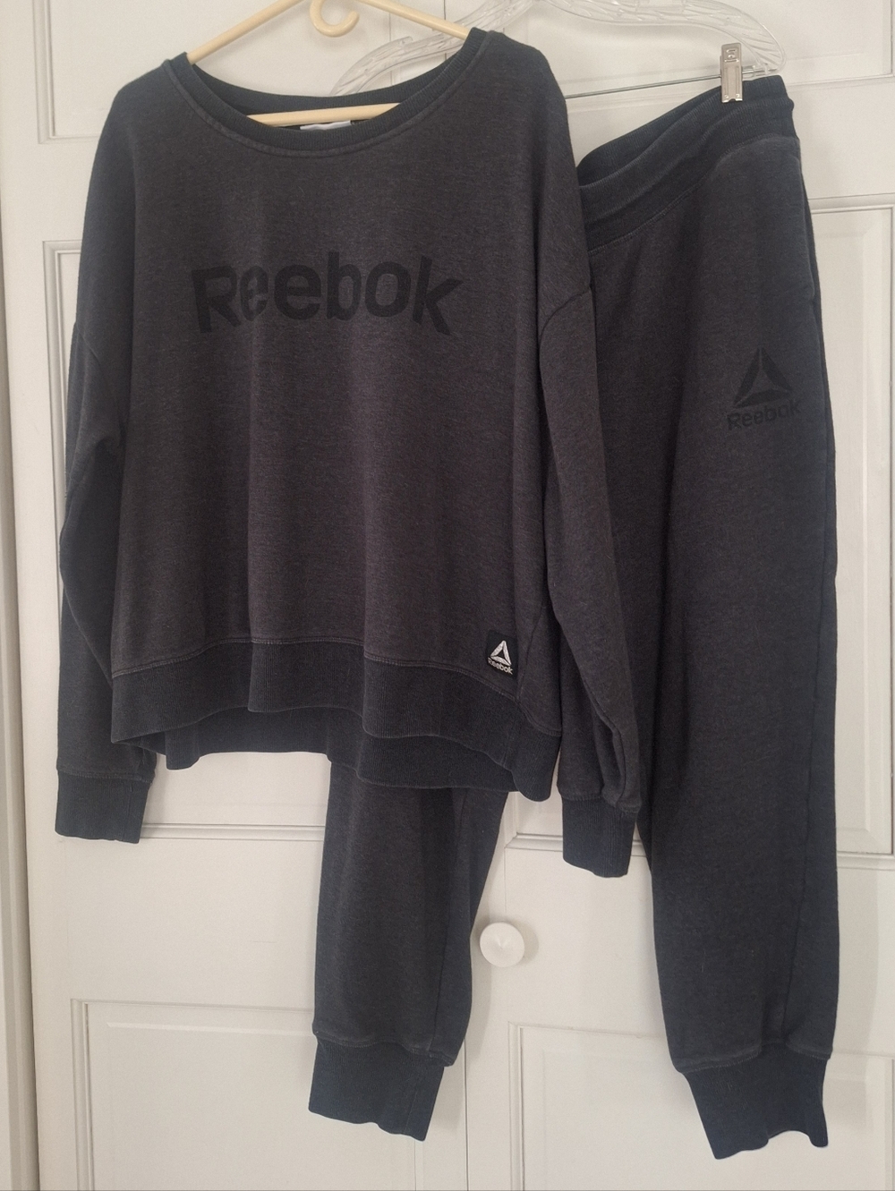 Reebok sweater and sweatpants set